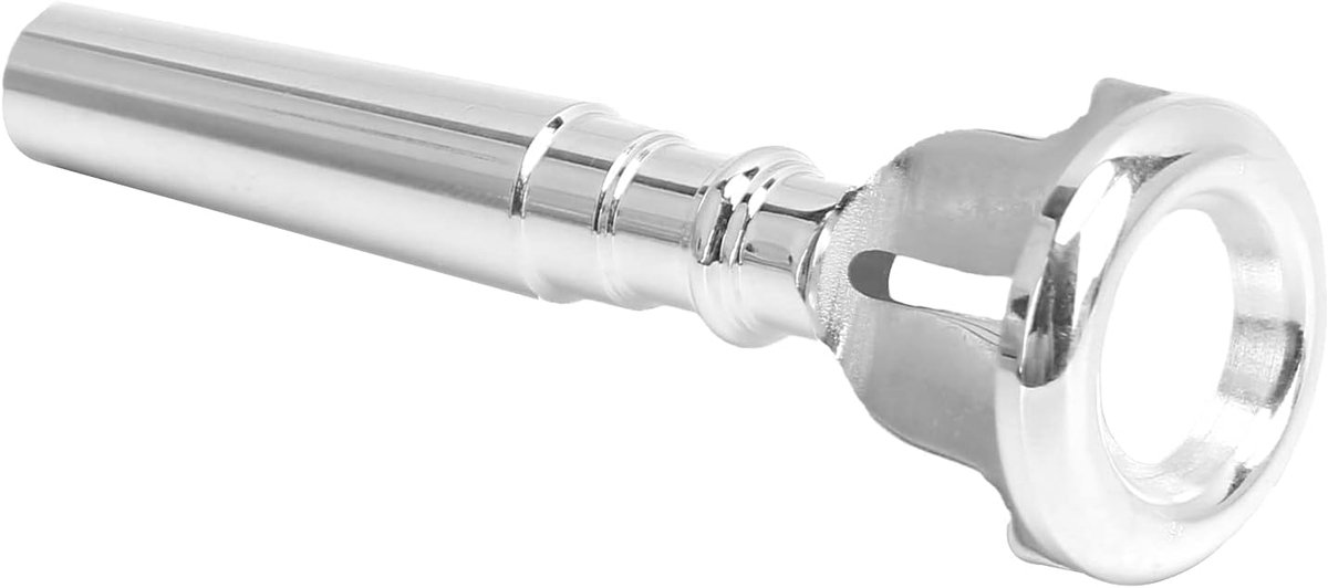 Trompetmondtrainer, Mondkrachttrainer, Bouw Lipspieren met Koper en Verzilvering, Rubberen Ring voor Grijpkracht, Uithoudingsvermogen van de Mondspieren, Weerstand Tegen Corrosie