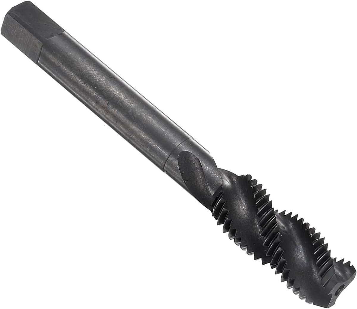 Metrische schroefdraadsnijder M12 x 1,5 schroefdraadboor HSS6542 Hoogwaardige nitreer-gecoate draadsnijder zwart - 1 stuk