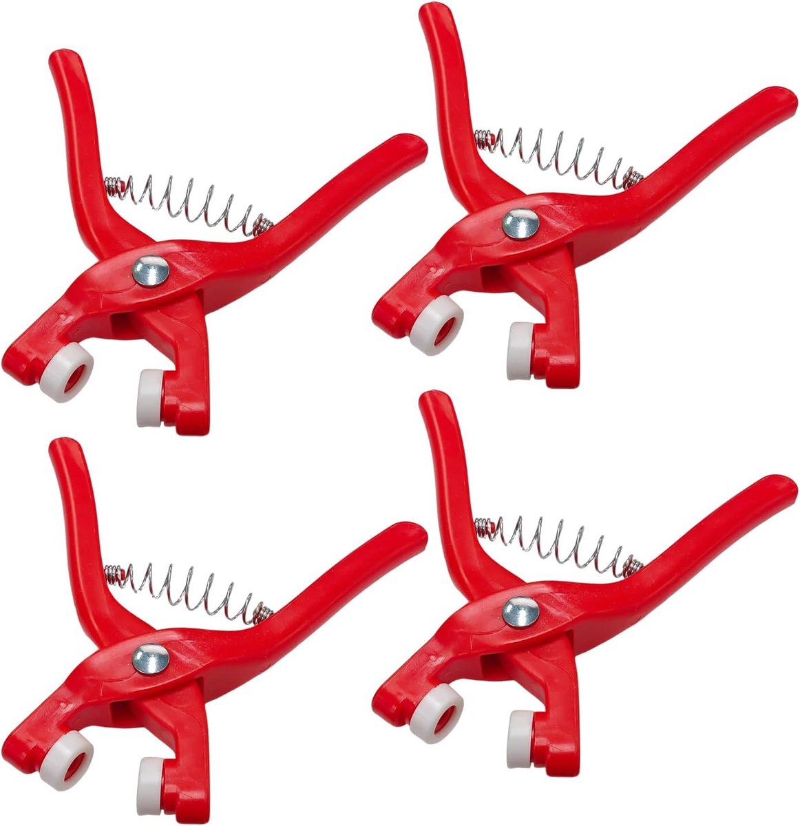 4 Stukken Rode Handdruktang, Spijkervrije Installatiehulpmiddelen, Geschikt Voor Huisdiy, Handgemaakt Stuk Speelgoed Maken.
