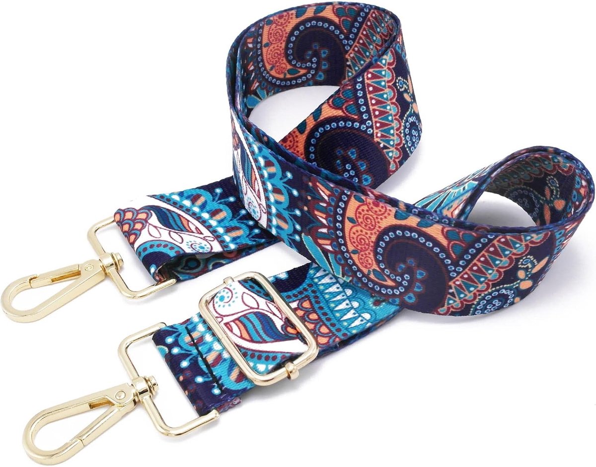 Brede Schouderriem Schouderriem Voor Tassen Handtas Tasriem Verstelbare Vervangende Draagriem Tas Riem Voor Dames Meisjes Meerkleurige 3.8cm 27
