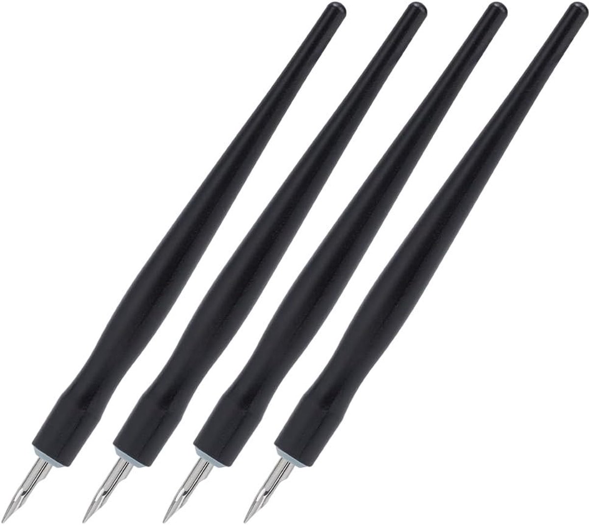 4 stuks Panel Line Accent Pen Precisiepunt Model Permeatiepen Model Detail Schilder Gereedschap Geen Veeg nodig voor modelbouwliefhebbers