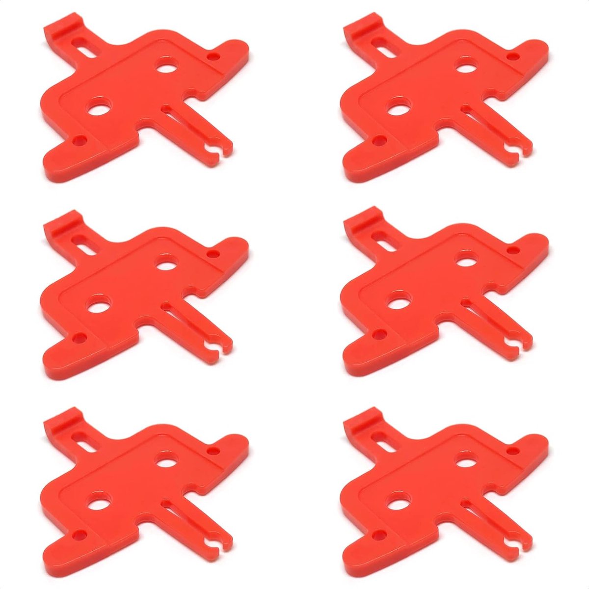 6 Stuks Fiets Remblokken Spacer Hydraulische Schijfrem Spreader Instert Tool Onderdelen Voor Shimano Mountainbike MTB