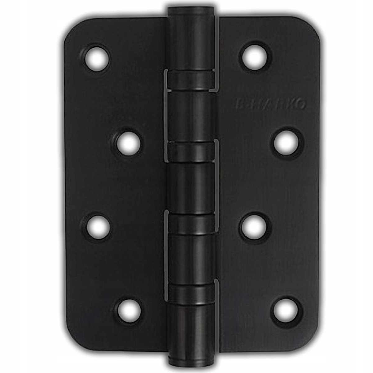 Zwarte RVS Scharnier 102x76mm - Lagerscharnier voor Deuren