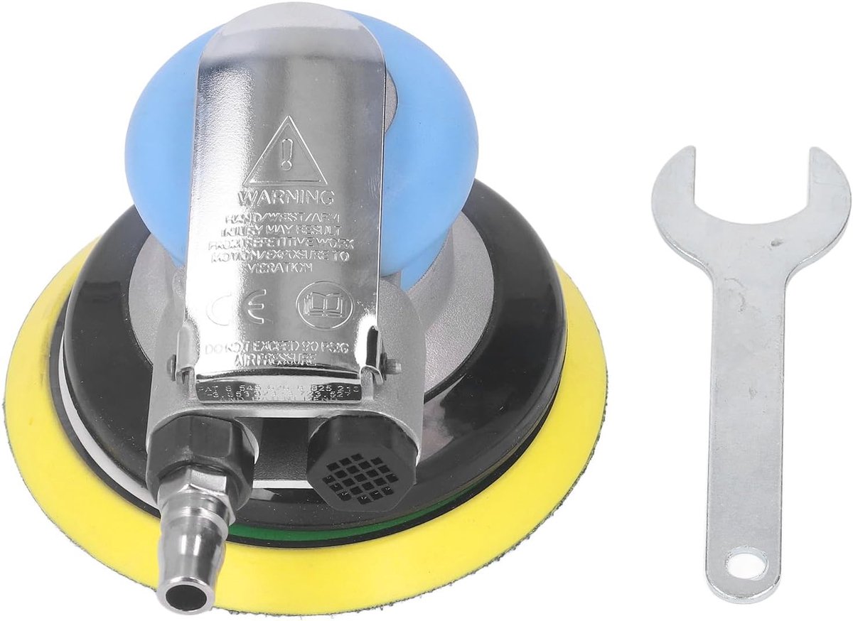 Lucht schuurmachine 5 inch - pneumatisch - 12000RPM - efficiënt schuren - ShopVlot