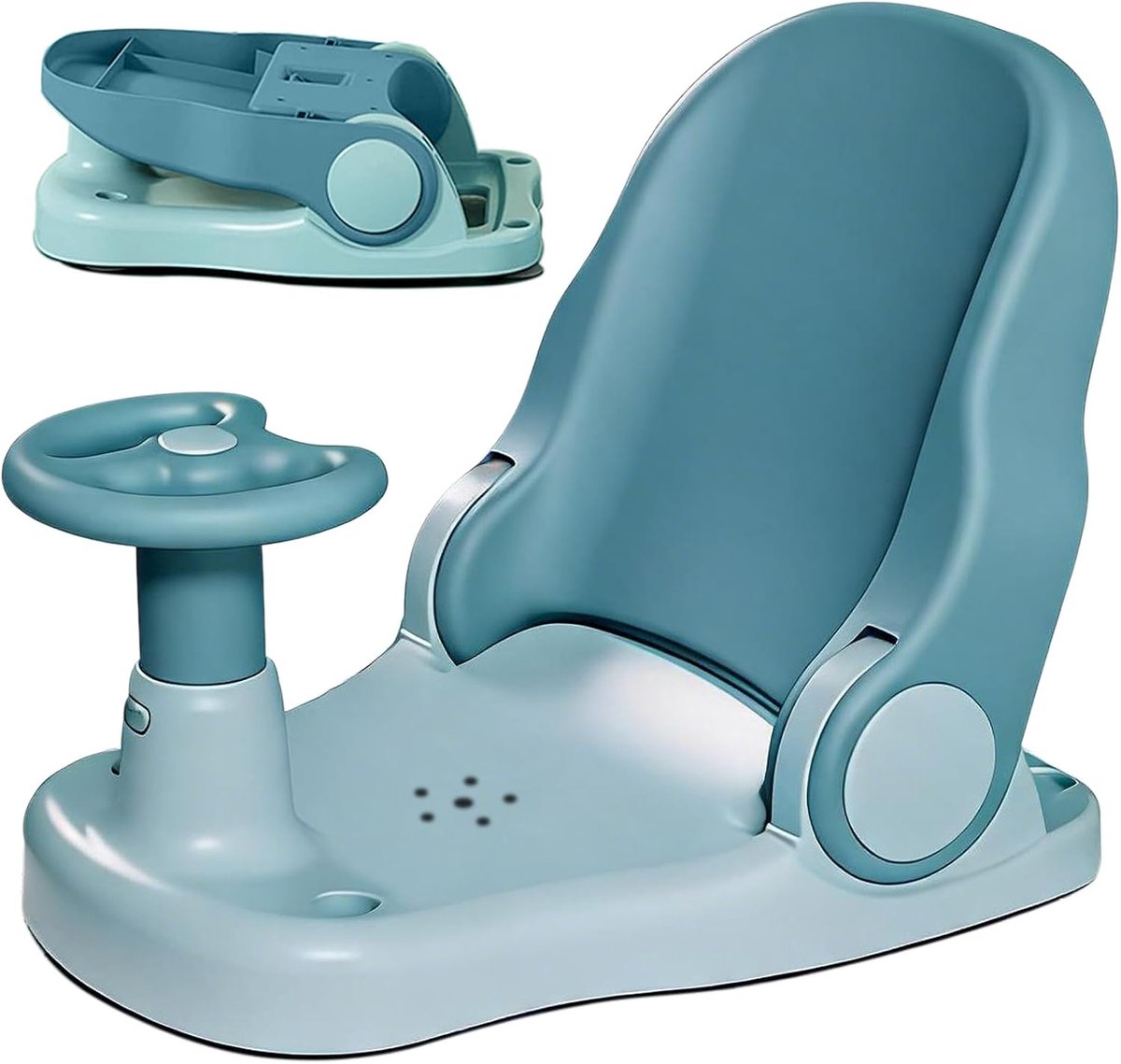 Badzitje voor baby's - antislip met sterke zuignappen - ergonomisch ontwerp - veilige badervaring - ShopVlot