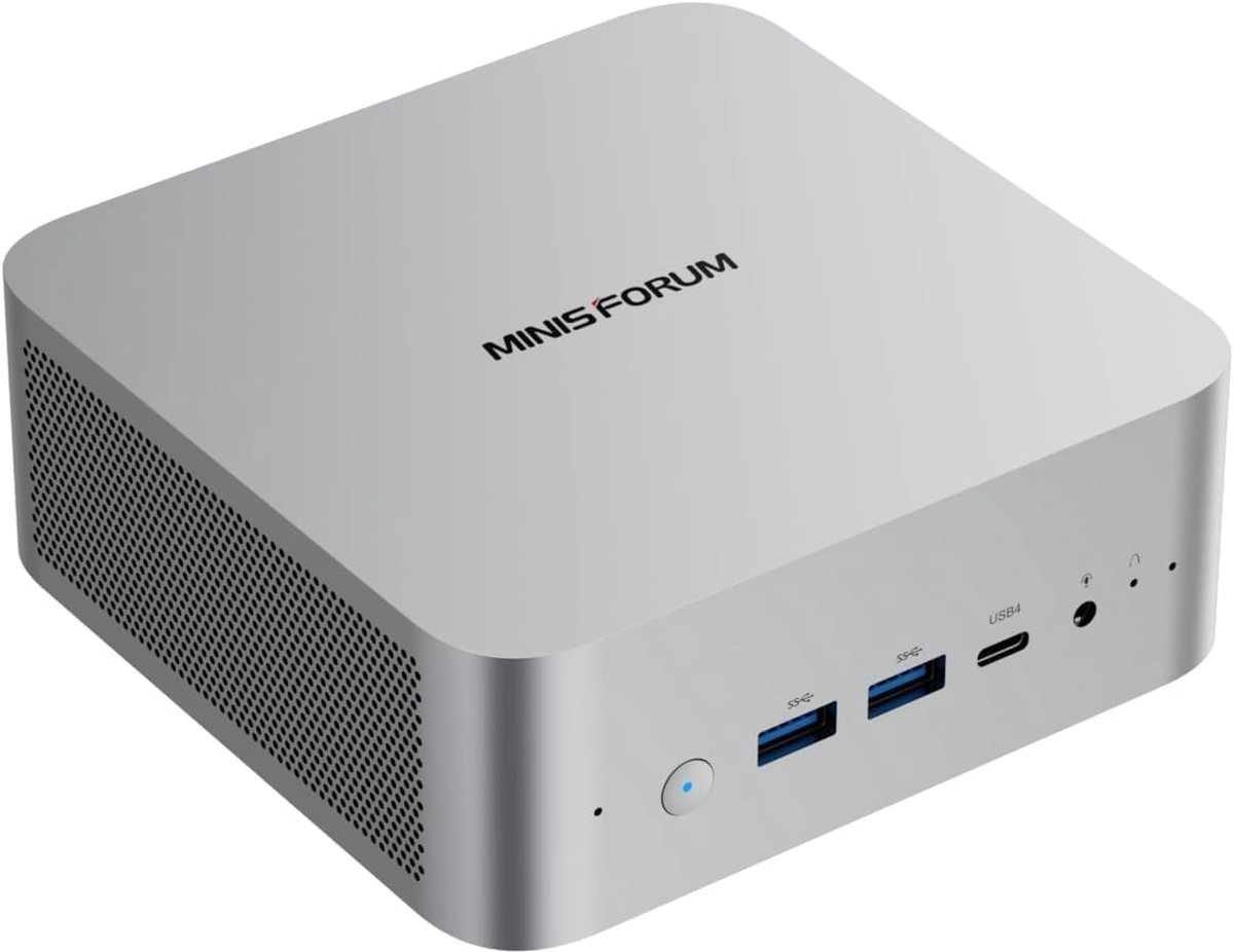 Mini PC Barebone - AMD Ryzen AI 9 HX 470 - 12 cores, 24 threads - Ideaal voor AI-toepassingen - ShopVlot
