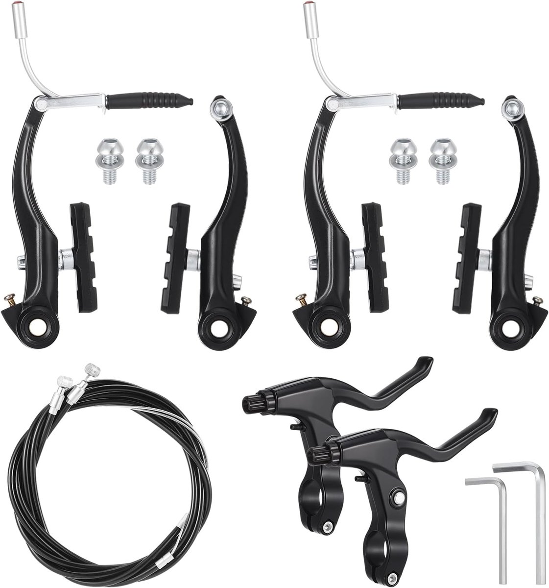 Fietsremset universele V-stijl - aluminiumlegering - roestbestendig - optimale remkracht voor mountainbikes - ShopVlot