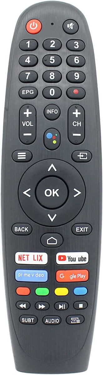 Afstandsbediening voor Blaupunkt TV - IR afstandsbediening - Geschikt voor BP500USG9500, BP320HSG9200, BP400FSG9200 - ShopVlot