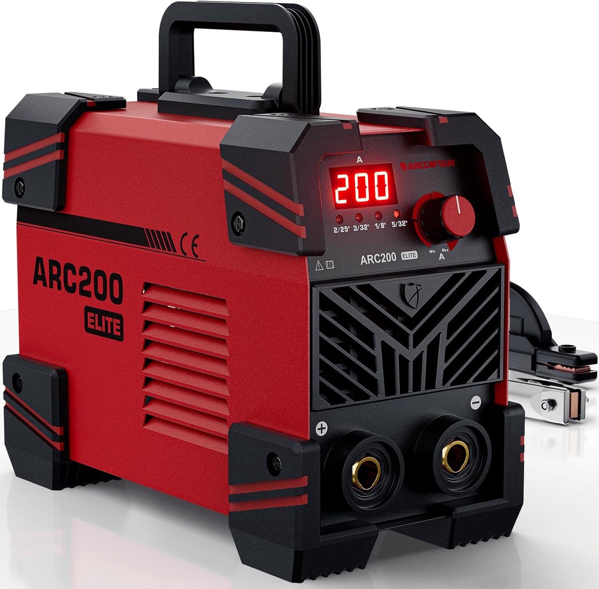 Elektro Lasmachine 200 A - Inverter met Groot LED Display - Draagbare Lasmachine - Ideaal voor Thuisgebruik - ShopVlot