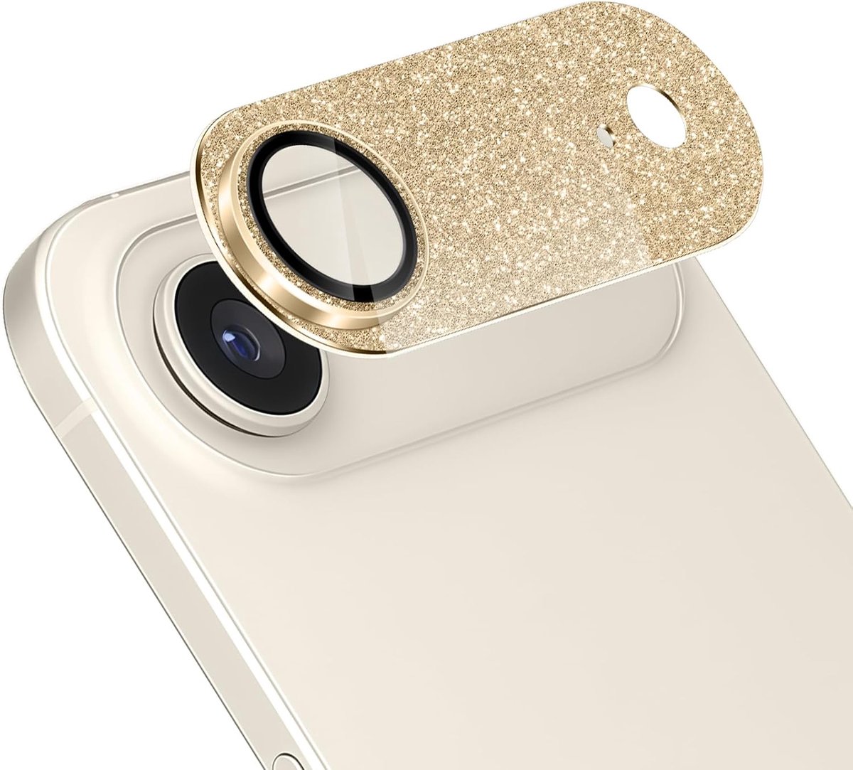 Camerabescherming 17 Air - Lichtgoud - Strass-steentjes - Diamanteffect - ShopVlot