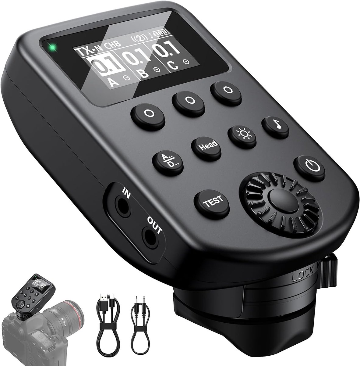 Draadloze Flits Trigger - Compact - Voor professionele fotografie - Eenvoudig gebruik - ShopVlot