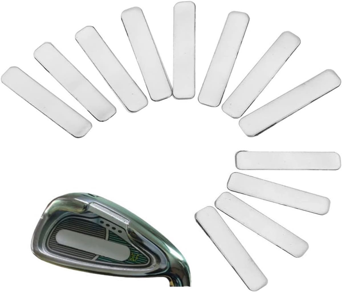 Golf Lead Tape, 12 Stuks Zelfklevende Lood Tape - Verzwaarde Tape voor Golfclubs - Verhoog swinggewicht - SnelShoppen