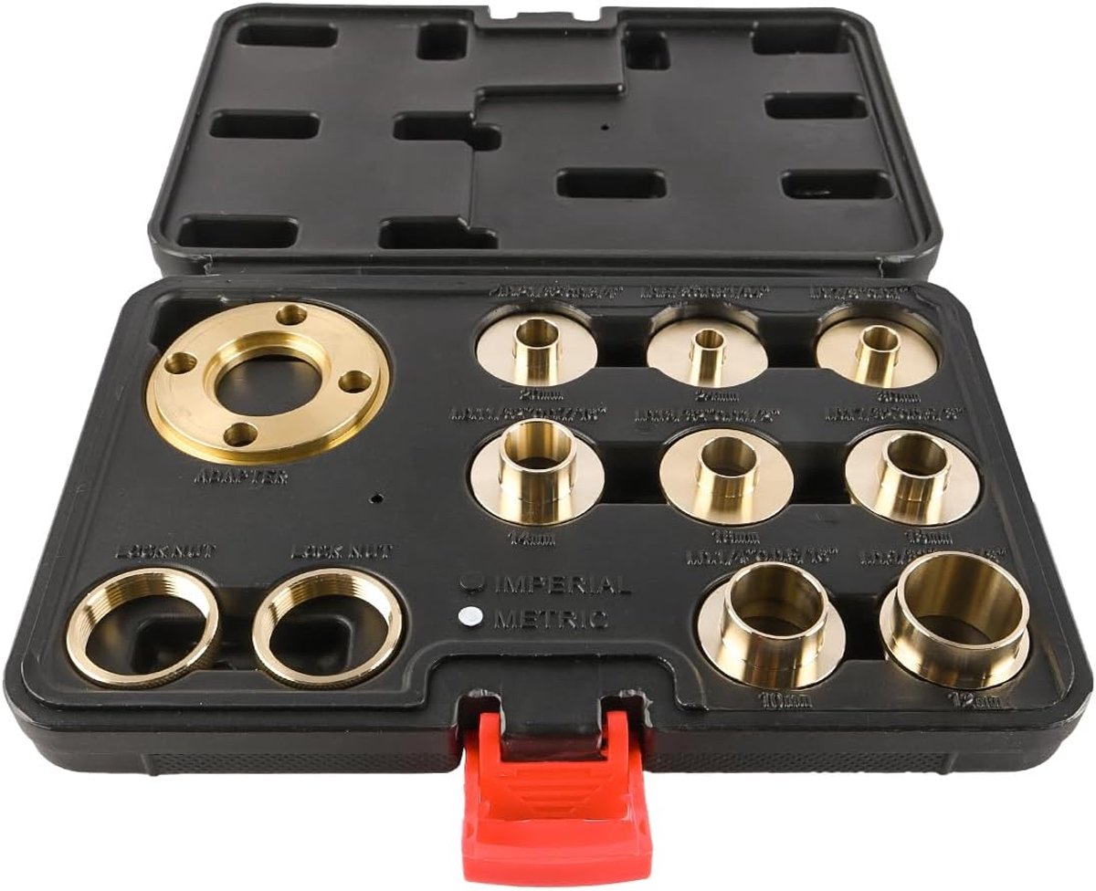 Frezen set 11-delig - met locknut adapter - voor veelzijdige houtbewerkingsprojecten - SnelShoppen