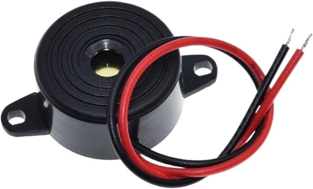 Actieve Zoemer - Alarm Luidspreker - Veiligheid Verhogend - Hoge Decibel Geluid - DC3-24V - Niet gespecificeerd