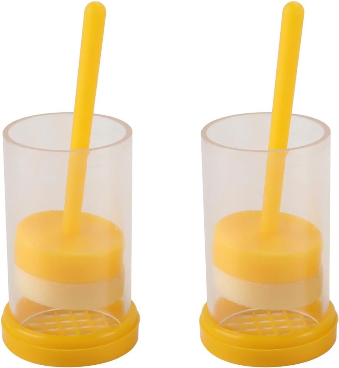 Markeercage voor koninginnenbijen - zachte zuiger plastic markerfles - duurzaam en waterdicht - eenvoudig in gebruik - SnelShoppen