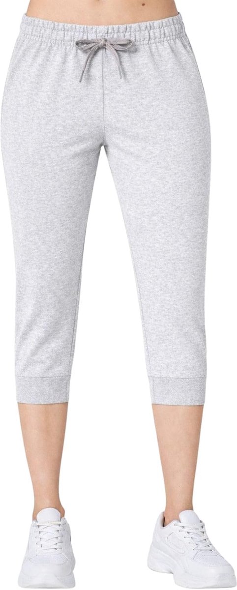 Joggingbroeken dames - hoge taille - katoen - slim fit - perfect voor fitness - SnelShoppen