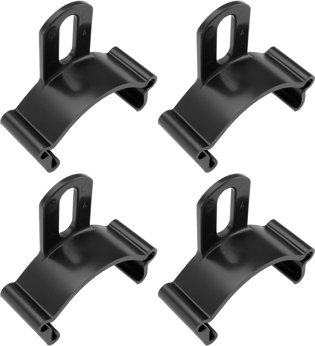 Fiets mudguard support clip 4pcs - 45mm fender breedte - duurzame kunststof - betrouwbare ondersteuning - ShopVlot