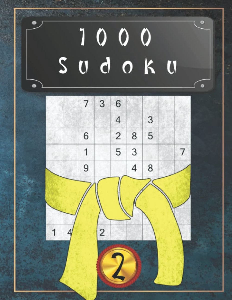 Sudoku puzzels 1000 stuks - Japanse puzzels - niveau eenvoudig - ideale hersentraining - ShopVlot