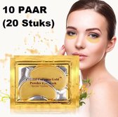 Collageen Oogpads - 10 Stuks - Oogcrème - Gold Collageen Eye Patch - Voor Donkere Kringen en Wallen Rondom de Ogen - Gezichtsmaskers & -Strips - Eye Mask - Oogmasker 10 stuks