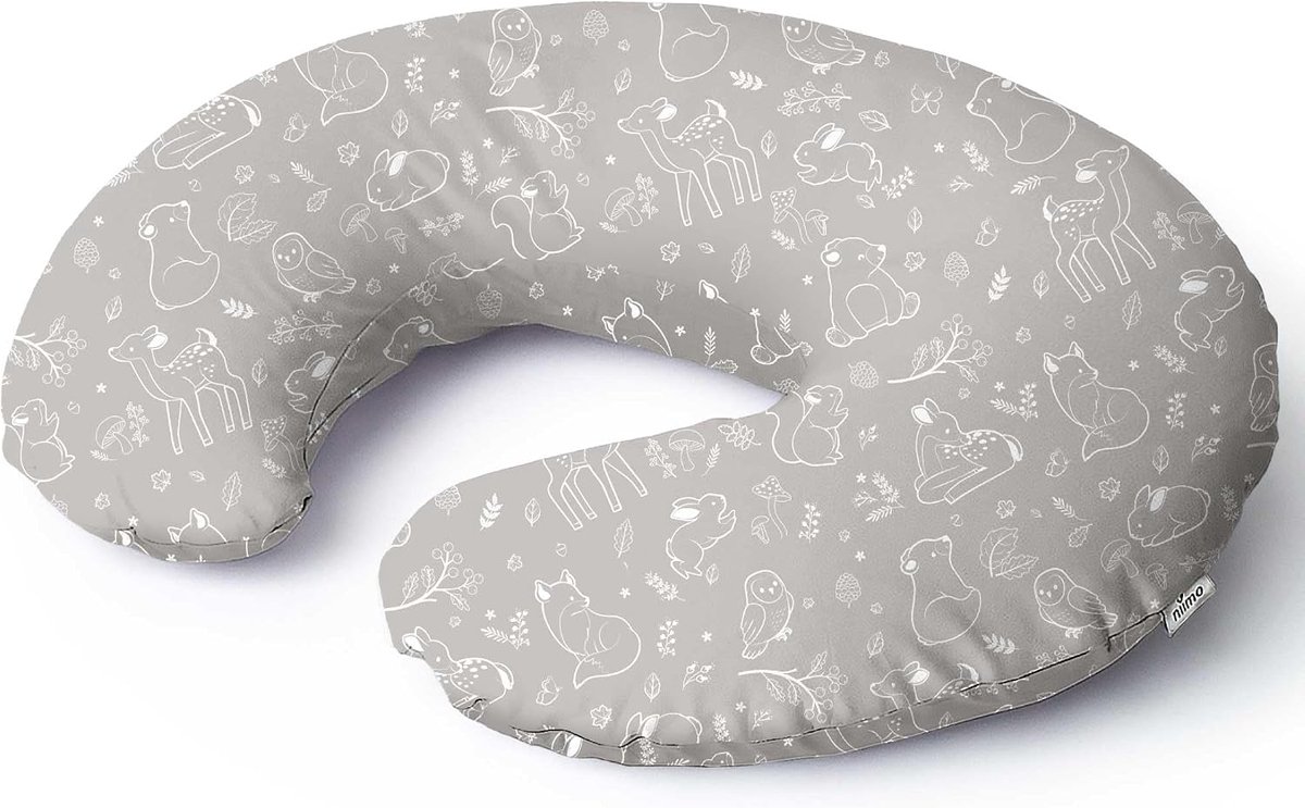 Borstvoedingskussen 15,5cm x 39cm - Oeko-Tex Standaard 100 - Ergonomische ondersteuning - Ideaal voor borstvoeding - ShopVlot