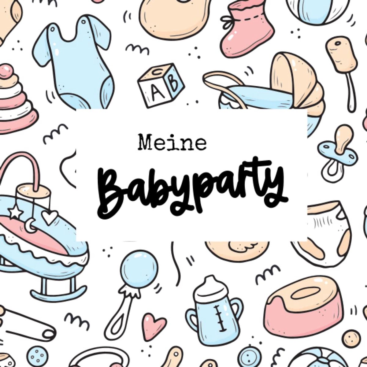 Gästebuch voor Babyparty - Pastel - Herinnerings- en Fotoalbum - Perfect voor Babyshower - ShopVlot