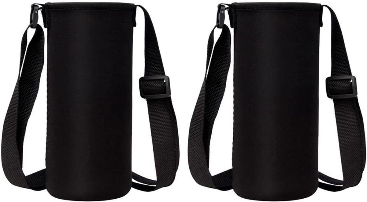 Drinkfles Thermische Sleeve - Neopreen met Pouches - Verstelbare Schouderband - Ideaal voor onderweg - SnelShoppen