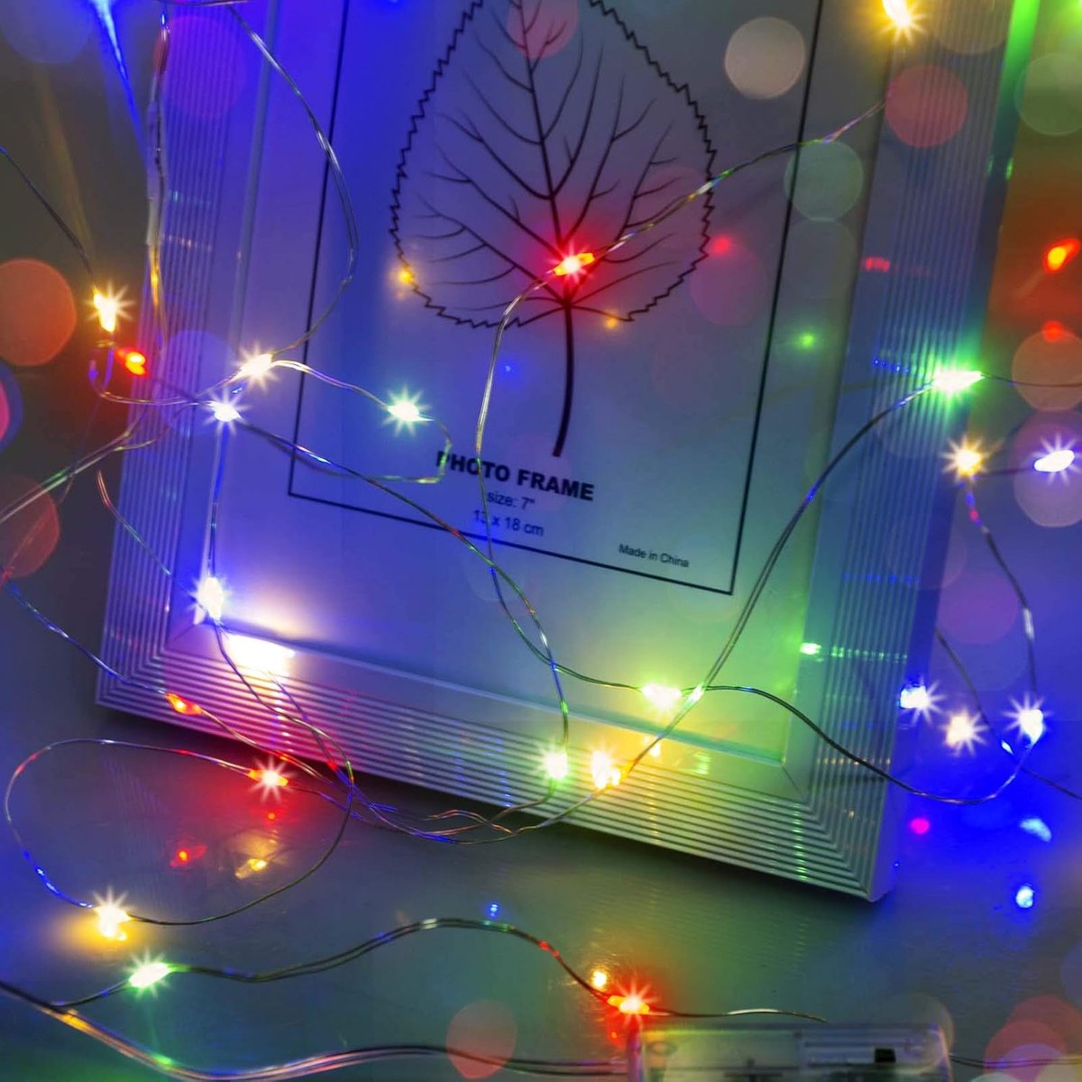 LED fairy lights 3 meter - 30 micro LED's - batterij gevoed - sfeervolle verlichting voor feest - SnelShoppen