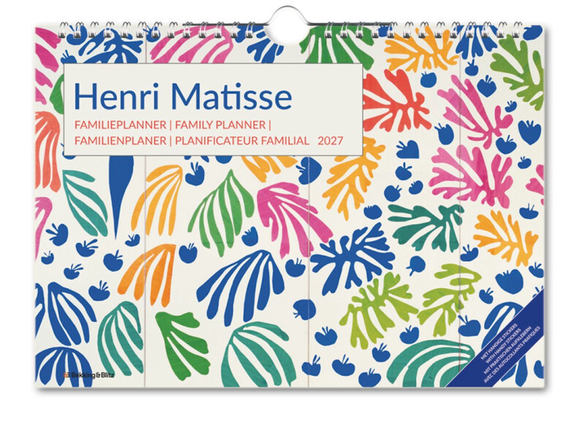 FamiliePlanner Henri Matisse Kalender 2027