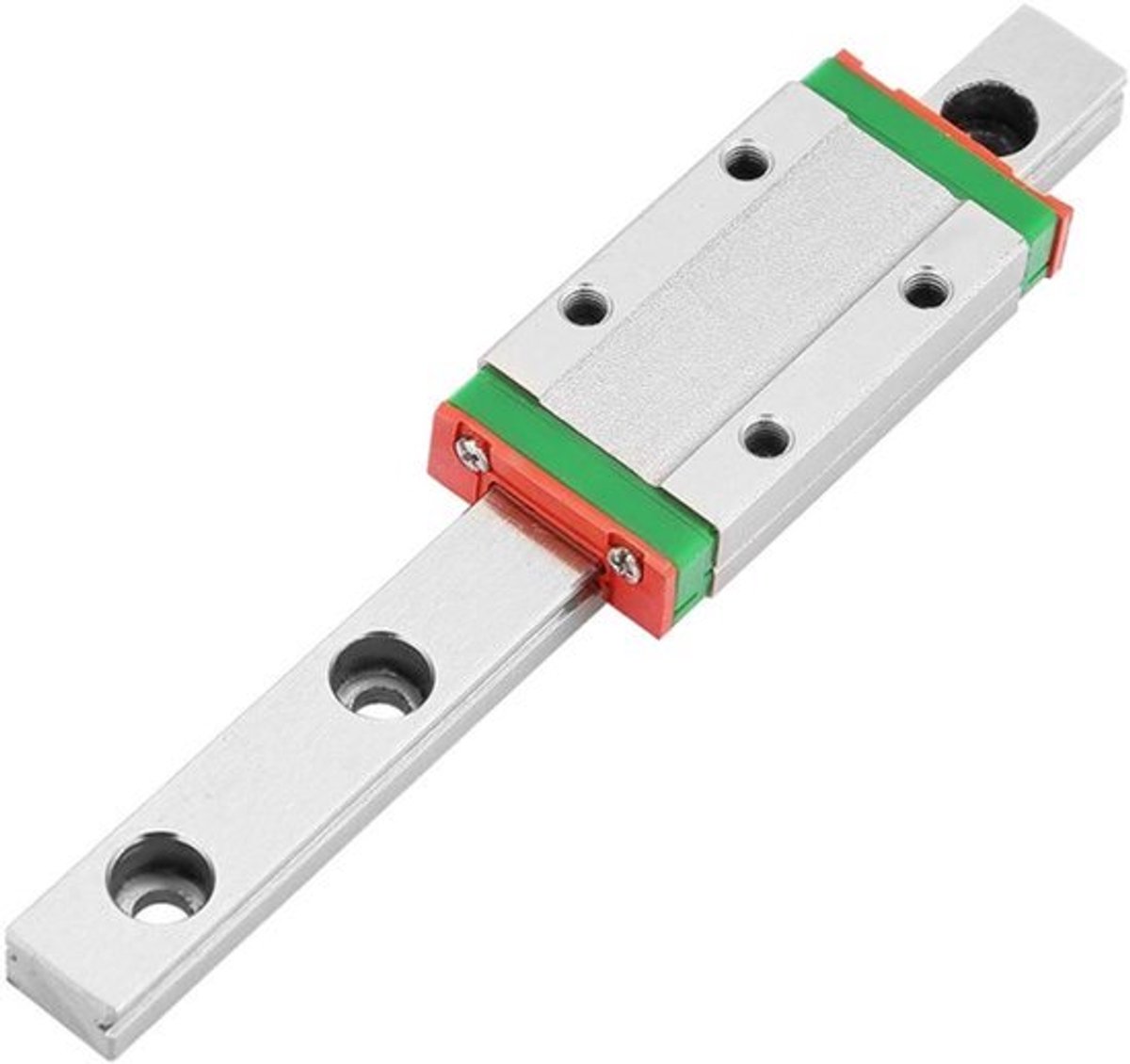 Miniatuur lineaire geleiderail MGN9H - 100 mm lengte met schuifblok