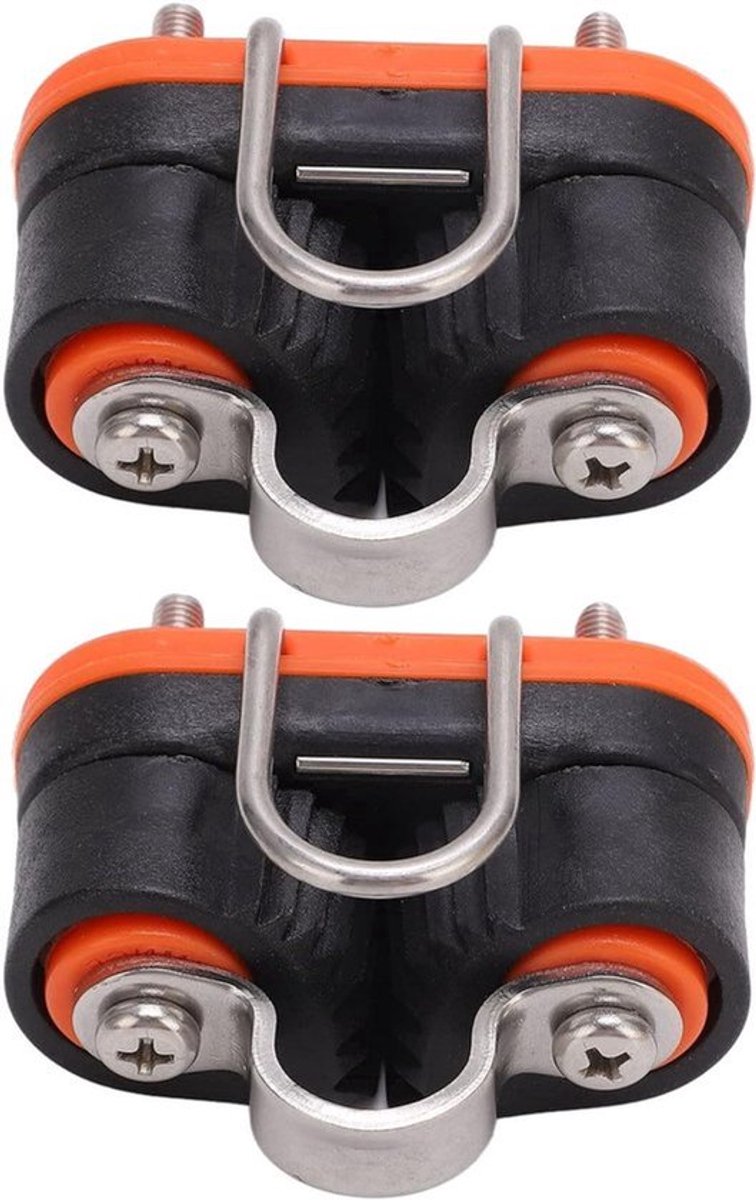 Zeilboot Cam Jaw - Heavy Duty Design - Snelle Invoer - met Gidsring voor 3-12mm Touw