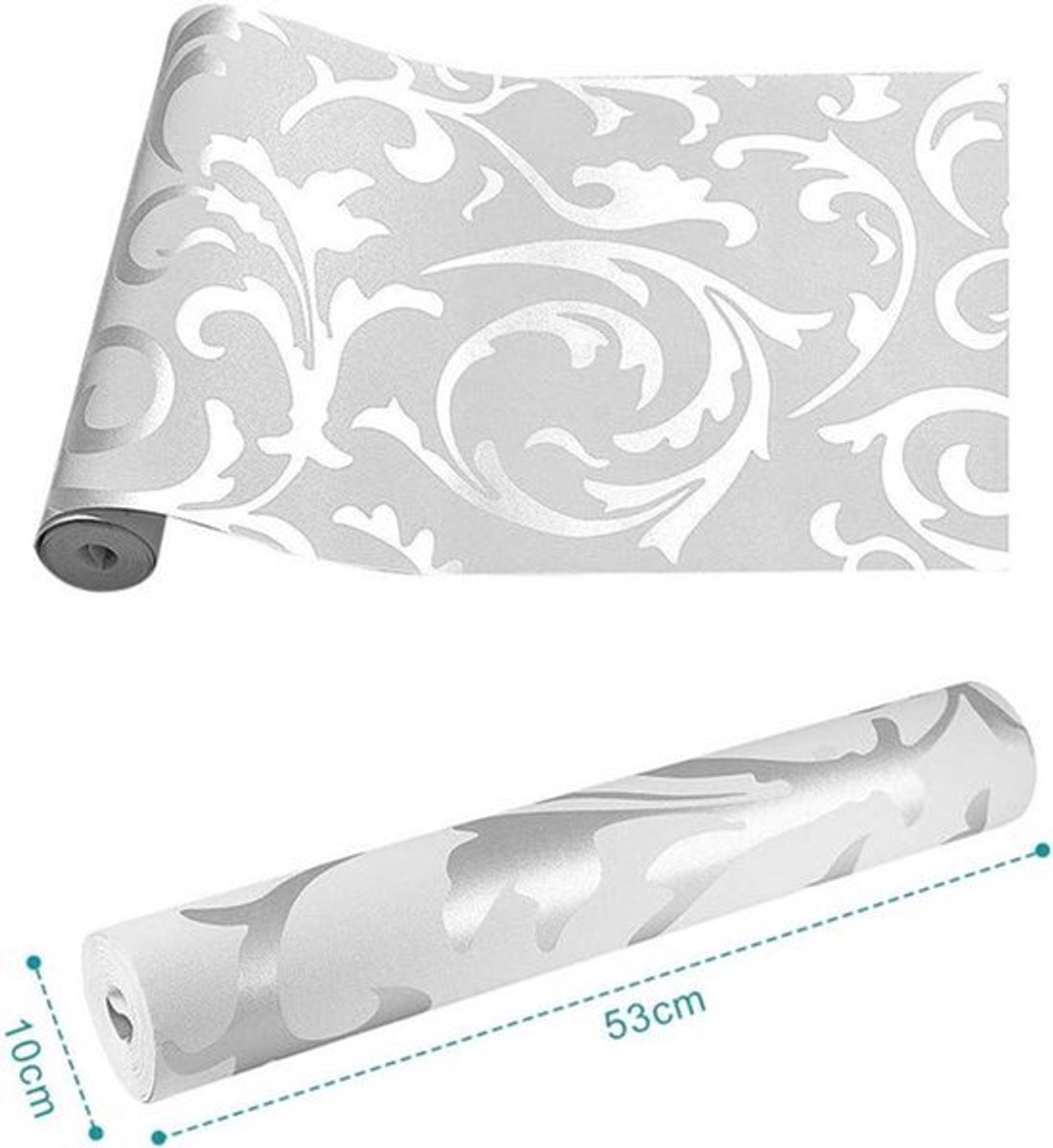 Waterdicht 3D behang zelfklevend - Luxe behang voor slaapkamer en woonkamer - Meubels decoratie - 53cm X 10m