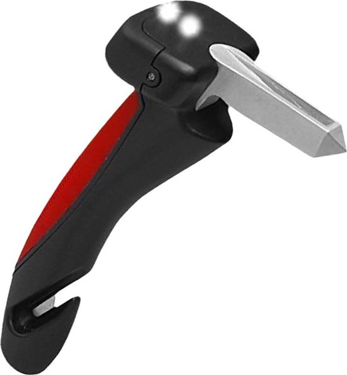 1 stuk - Auto In- en uitstaphulp - 4-in-1 auto handgreep voor ouderen - antislip handybar - multifunctionele steun handgreep - auto hulpgereedschappen(rood)