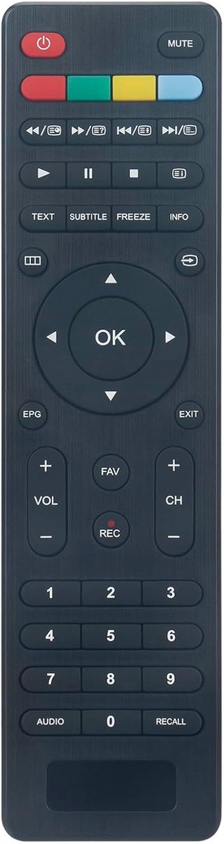 ALLIMITY Remote Control Fit for INFINITON TV INTV-24N300 INTV-32N310 INTV-40N520(V2) - INTV-40N520(V2) - ShopVlot