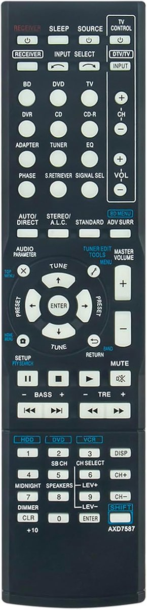 Remote Control Fit for Pioneer AXD7587 VSX520 VSX 520 - ShopVlot