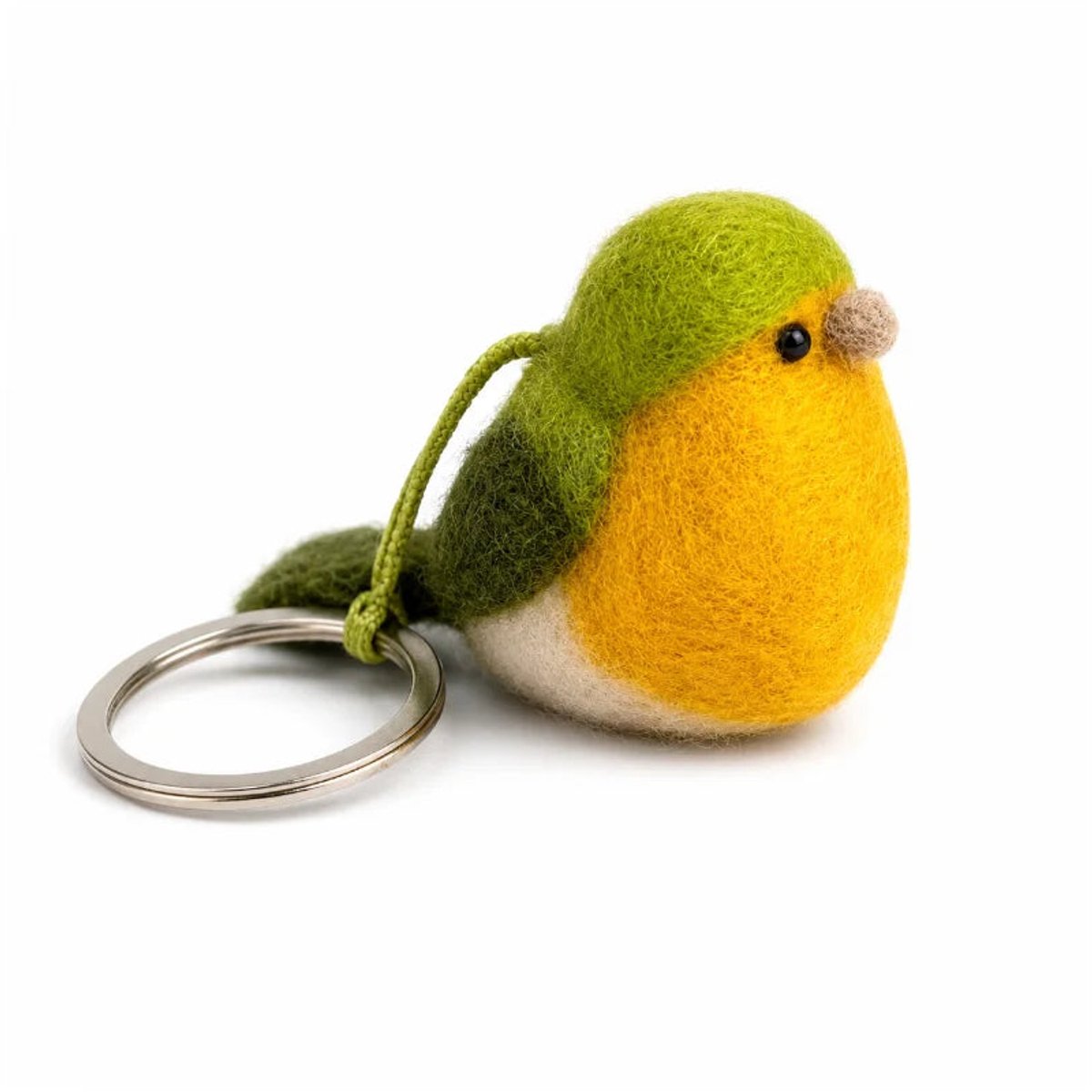 Sleutelhanger Vogel Groen - Sleutelhanger