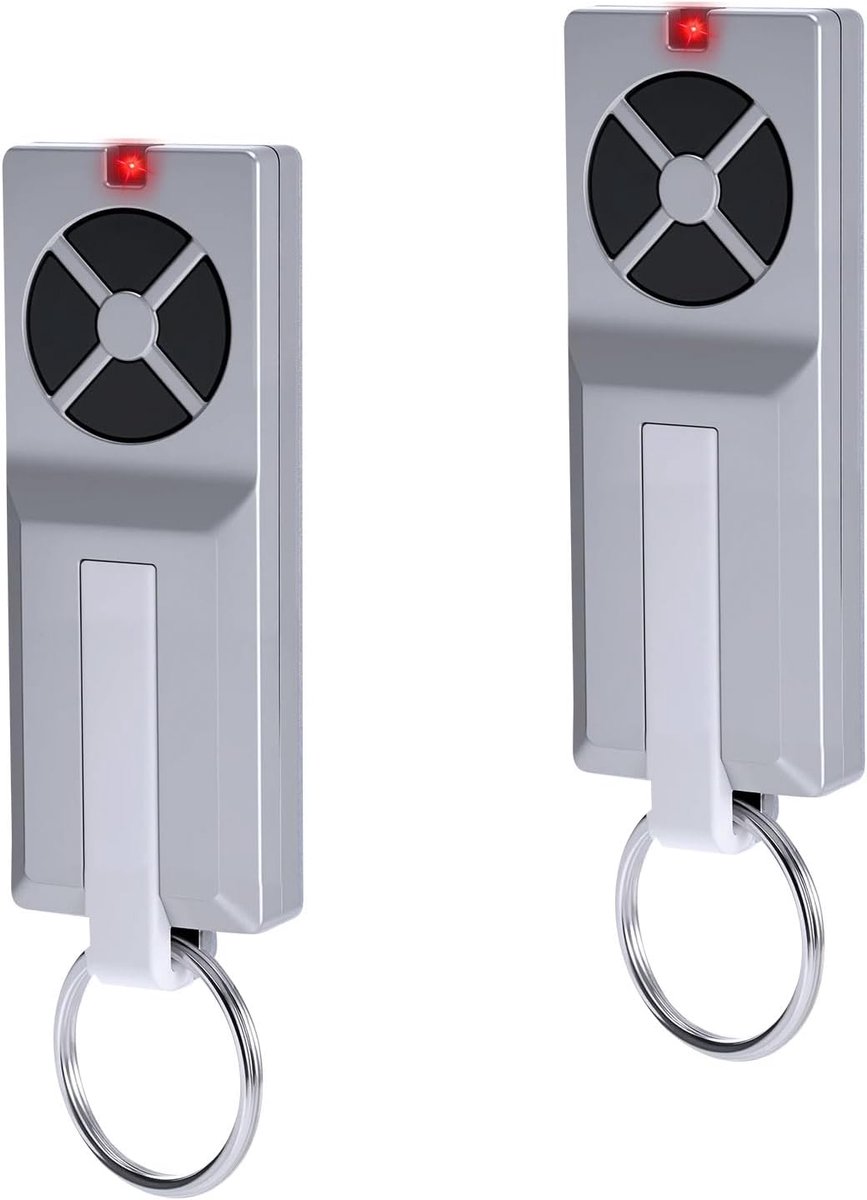 Afstandsbediening garagedeuropener - 4-kanaals handzender - compatibel met TX4RUNI en ML700EV - eenvoudige vervanging - ShopVlot