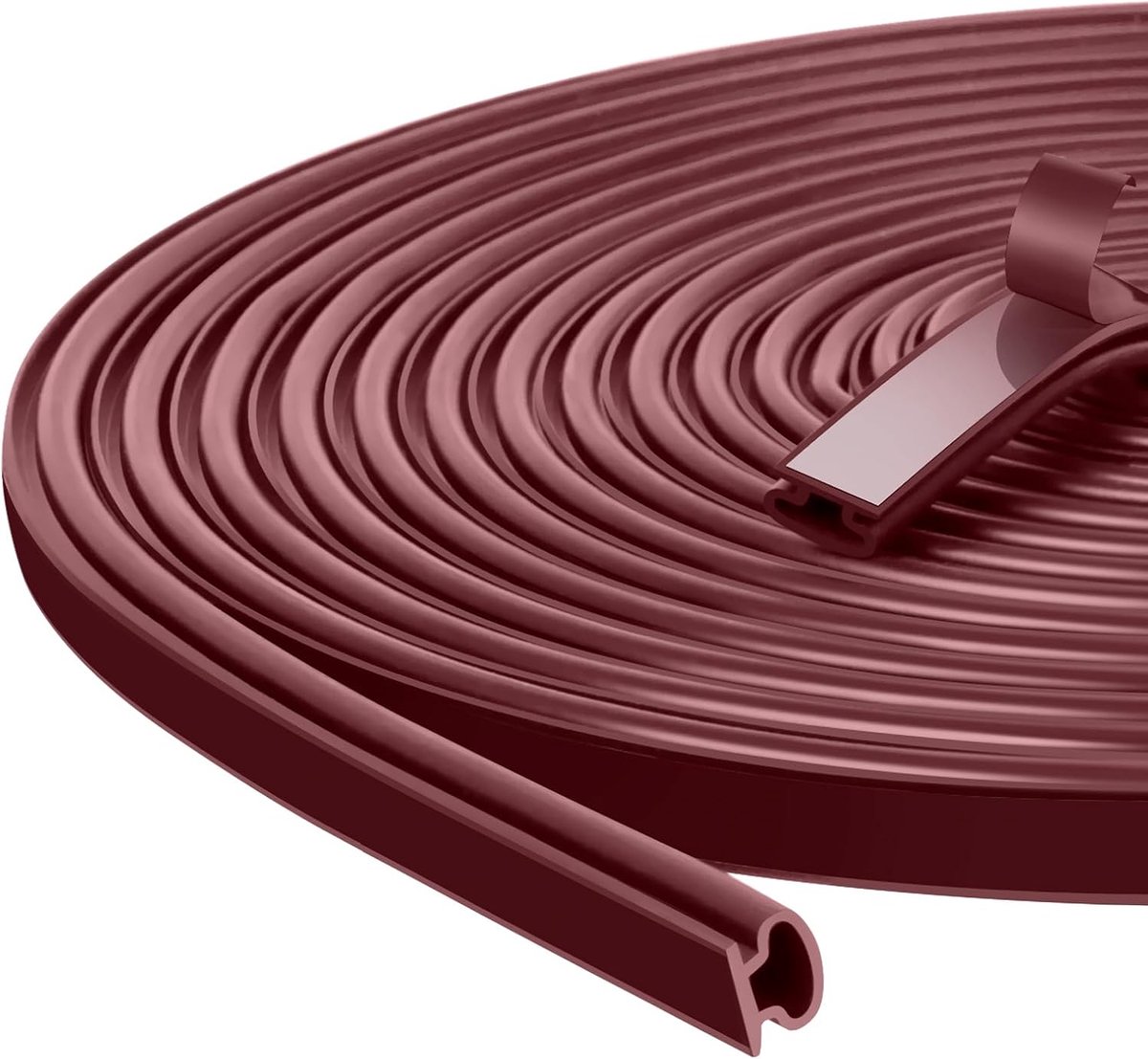 Deurafdichting 3 m - rubber - D-vormige zelfklevend - waterdicht voor raamisolatie - ShopVlot
