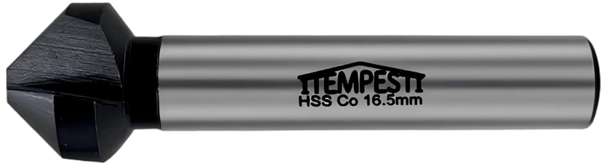 Countersink boor 90° Ø 16,5 mm - M35 - TiAlN coating - voor roestvrij staal - ShopVlot