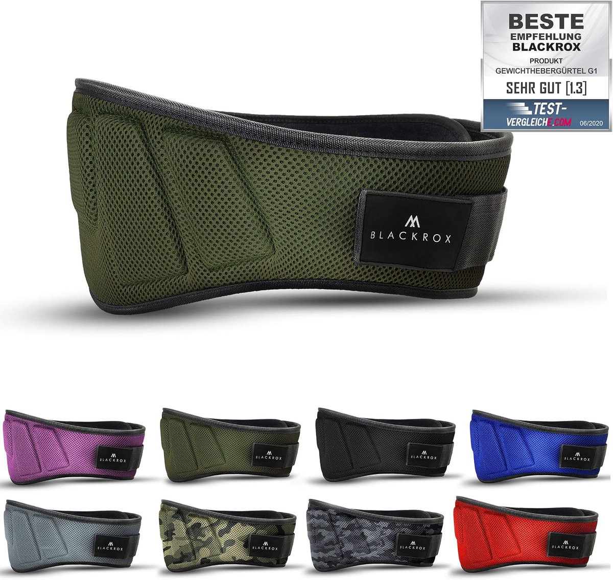 Gewichthefgordel XL - neopreen/polyester - ademend - optimale ondersteuning - ShopVlot