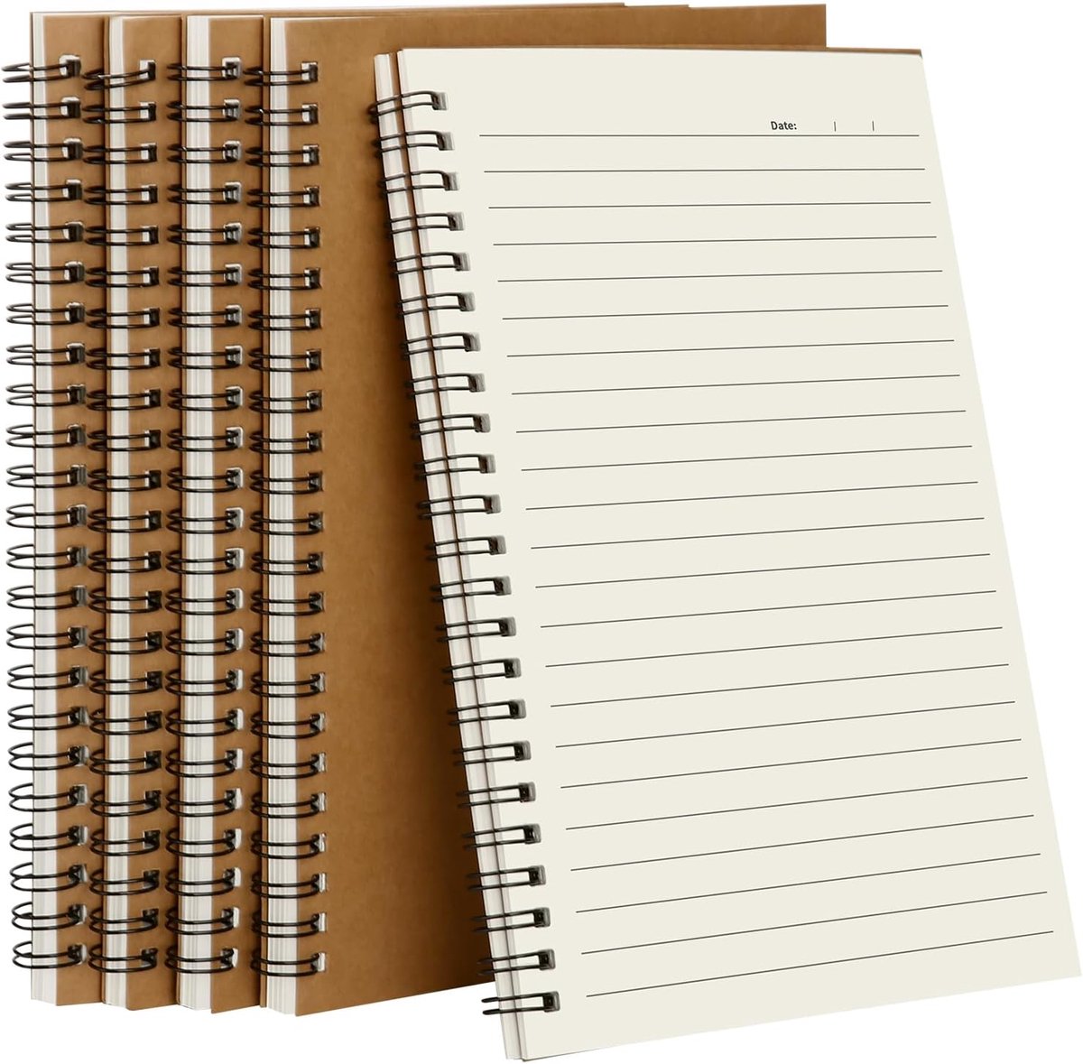 Notepad A5 - Gelijnd notitieblok - 60 vellen/120 pagina's - Ideaal voor aantekeningen - SnelShoppen