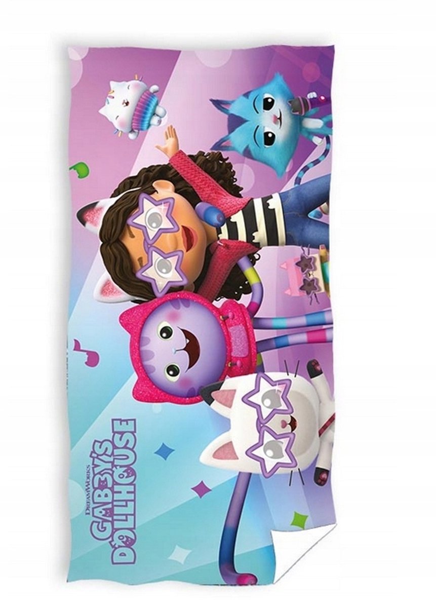 Badhanddoek Kinderen Koci Domek Gabi 70x140cm Katoen Strand