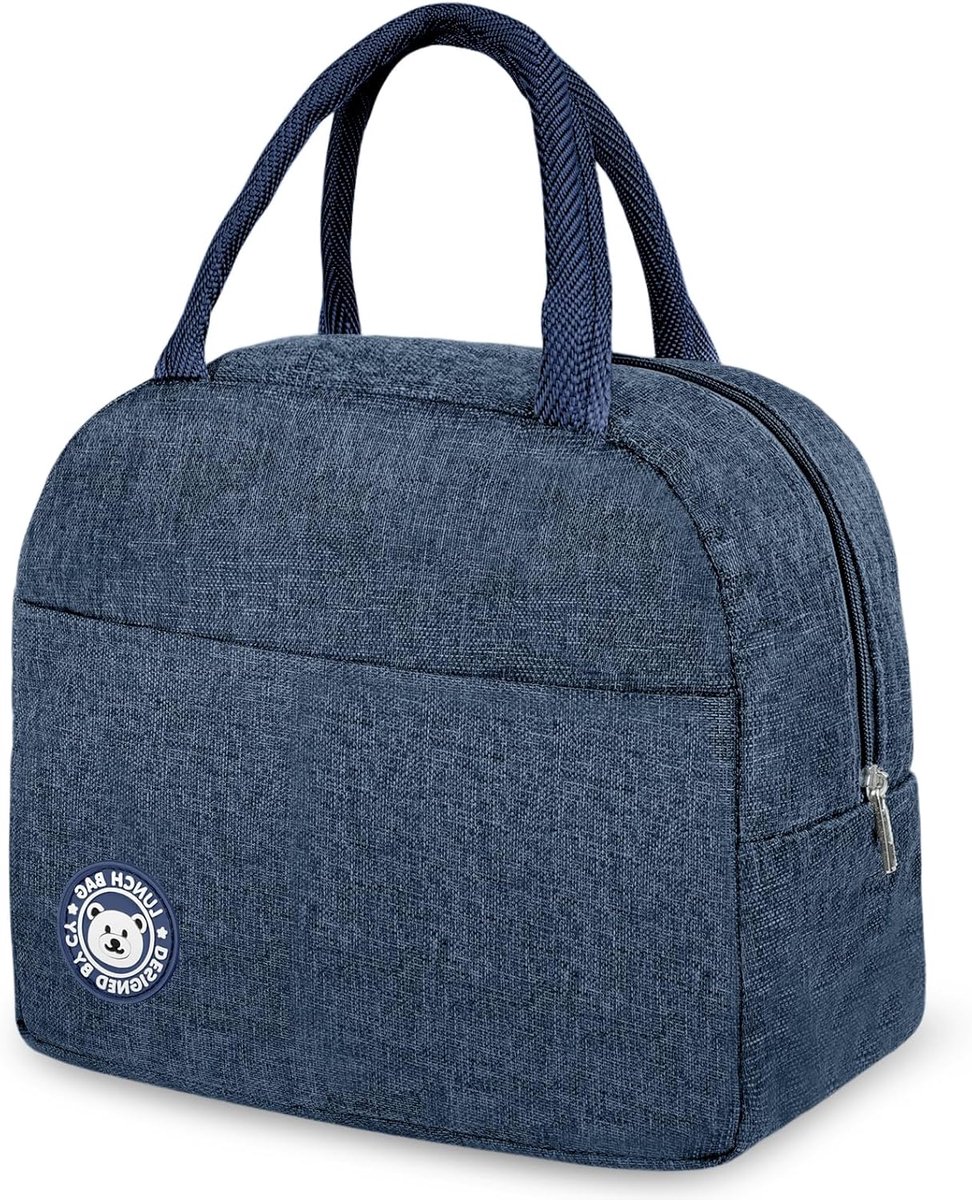 SnelShoppen - Koeltas Lunchbag Kinderen Klein Vouwbaar Waterdicht Aluminium Binnenkant - Ideaal voor Camping, School, Picknick en Dagje Uit