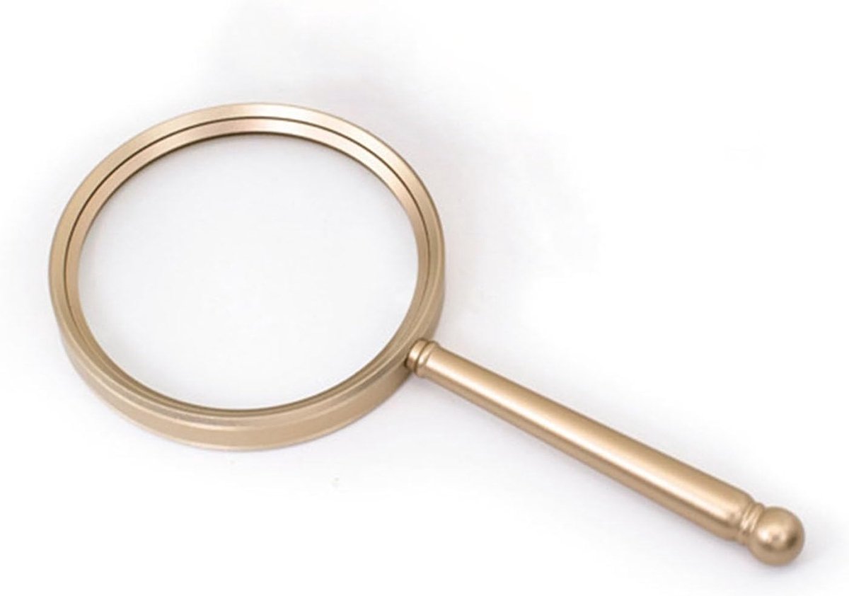 Vergrootglas 90 mm - hoge kwaliteit - krasbestendig - ideaal voor lezen en hobby's - ShopVlot