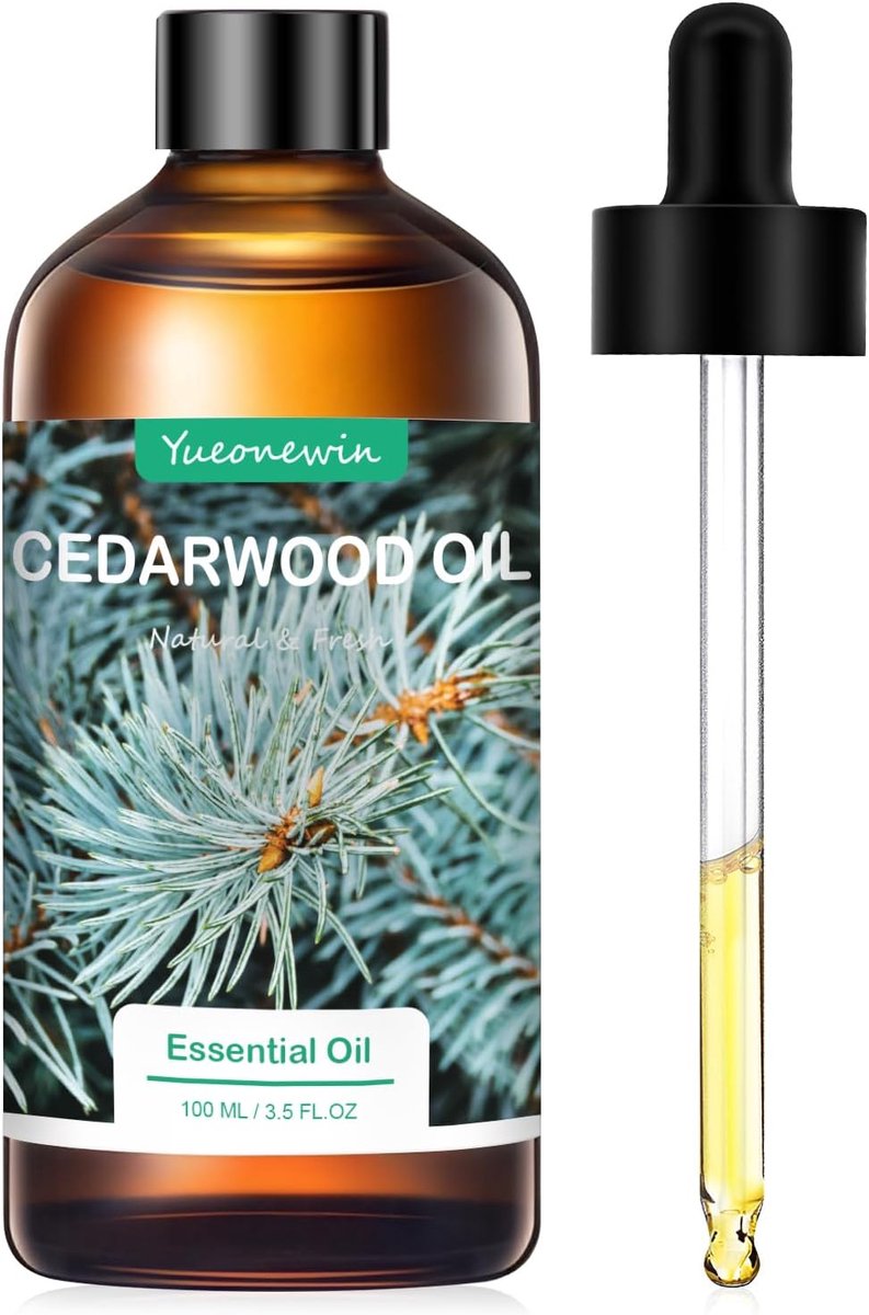 Cederhoutolie 100ml - Pure Cederhout - Essentiële Olie - Perfect voor Aromatherapie - ShopVlot