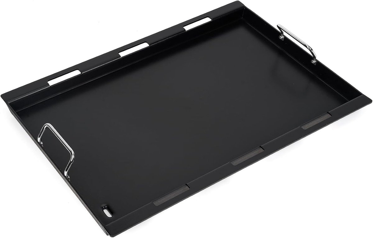 Grillplaat met Handvat - 67x47,5cm - Keramische Coating - Ideaal voor Weber Genesis II 300 Series - ShopVlot