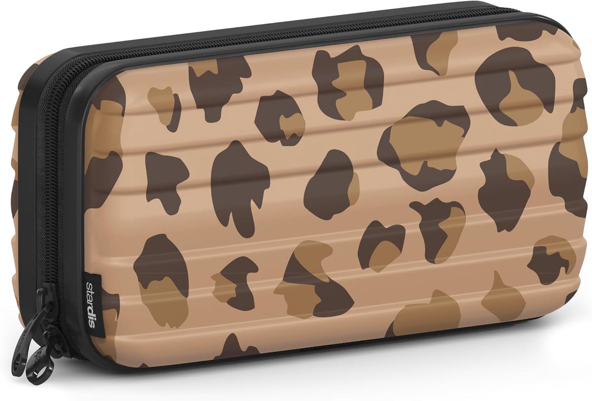 Cosmetic Bag - Hard Shell - Mini Koffer Vorm - Waterdicht voor Reisbenodigdheden - SnelShoppen