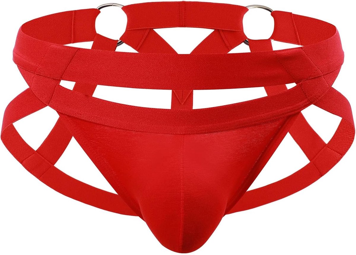 Jockstrap heren sexy thong - sportondergoed met holle details - voor optimale steun - SnelShoppen