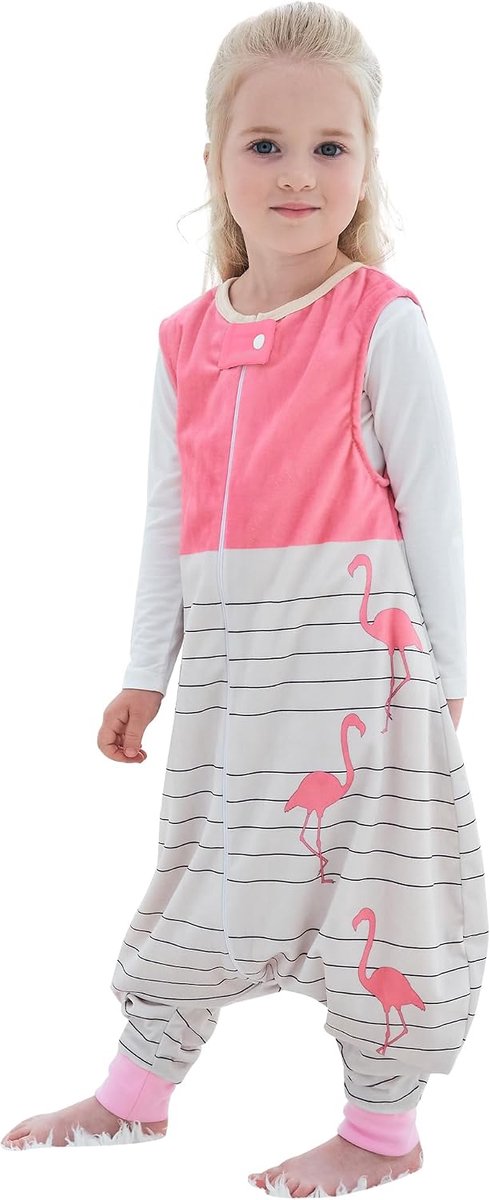 Baby slaapzak met voeten - Ganzjaar slaapzak 1-6 jaar - Voor jongens en meisjes - Comfortabel en warm - SnelShoppen