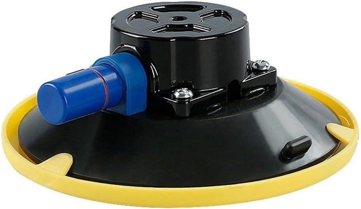 Vacuümvoet met Handpomp - Zuignap Glaslift - Materiaal Verplaatsen - Geïntegreerd Schroefdesign - 15 cm - Zwart
