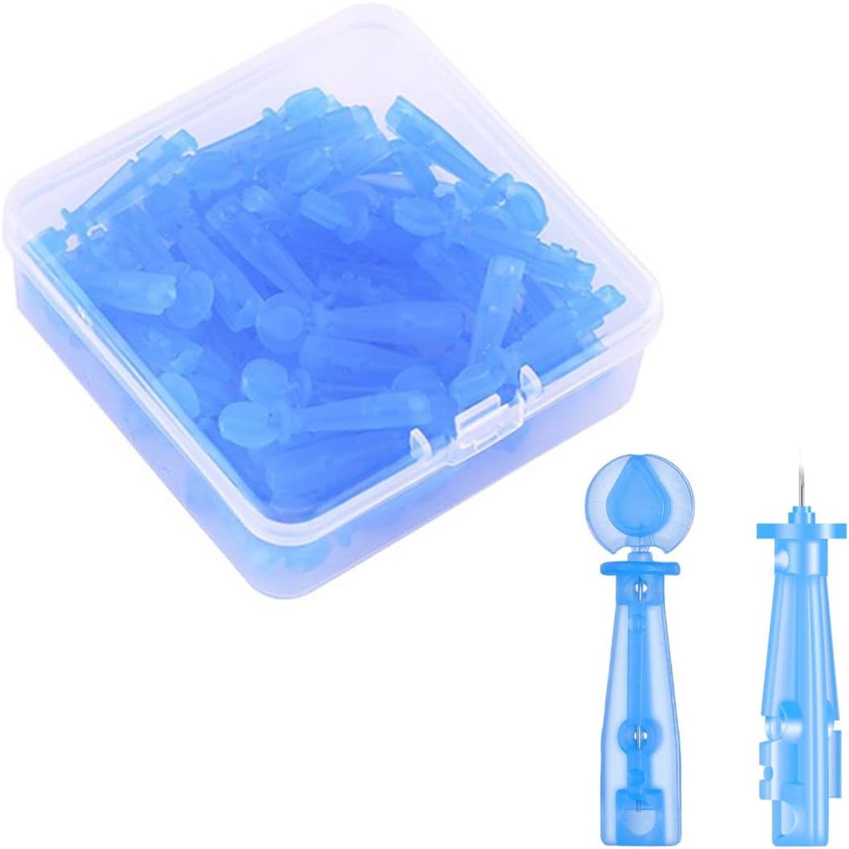 Acne verwijdering set 50 stuks - zwartheid verwijder tools - huidvriendelijk materiaal - effectieve behandeling - ShopVlot